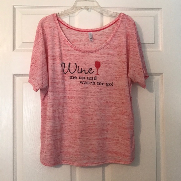 Tops - 2XL Wine Shirt Pink/reddish color